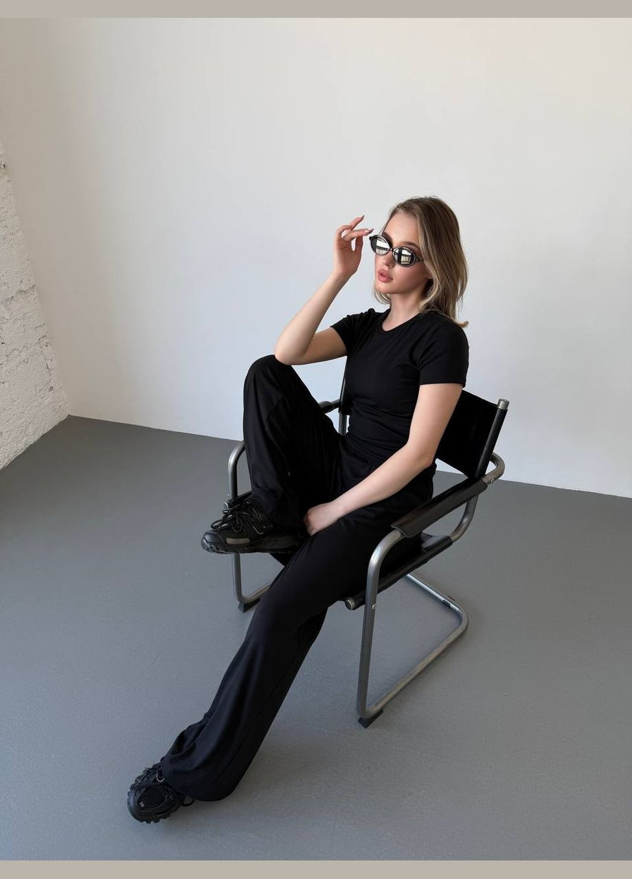 Женский костюм двойка футболка + брюки MonCher (338186245)