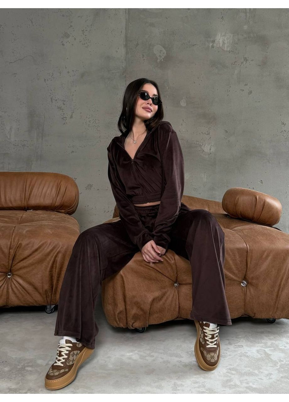 Женский костюм из премиального велюра Sport No Brand (363969476)