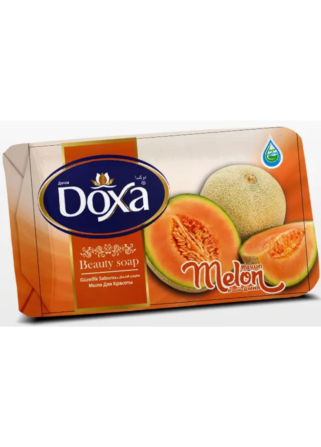 Мыло фруктовое Дыня 125г. Doxa (278638986)