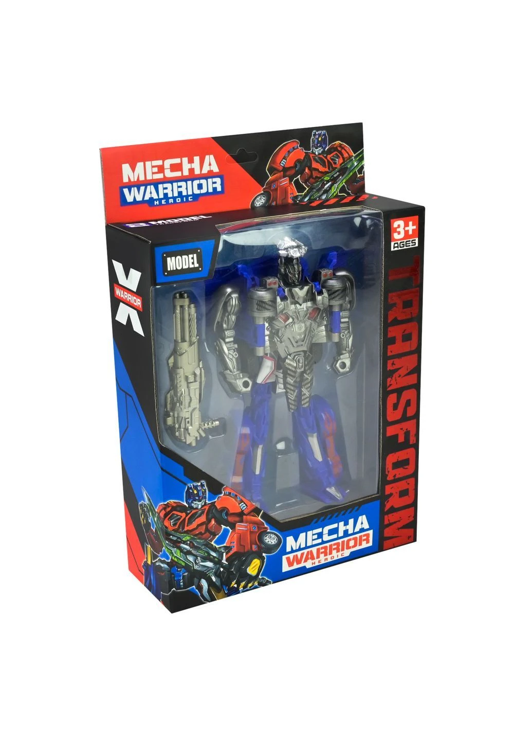 Трансформер машина с оружием Mecha Warrior в ассортименте - No Brand HF888-9AB (374658750)