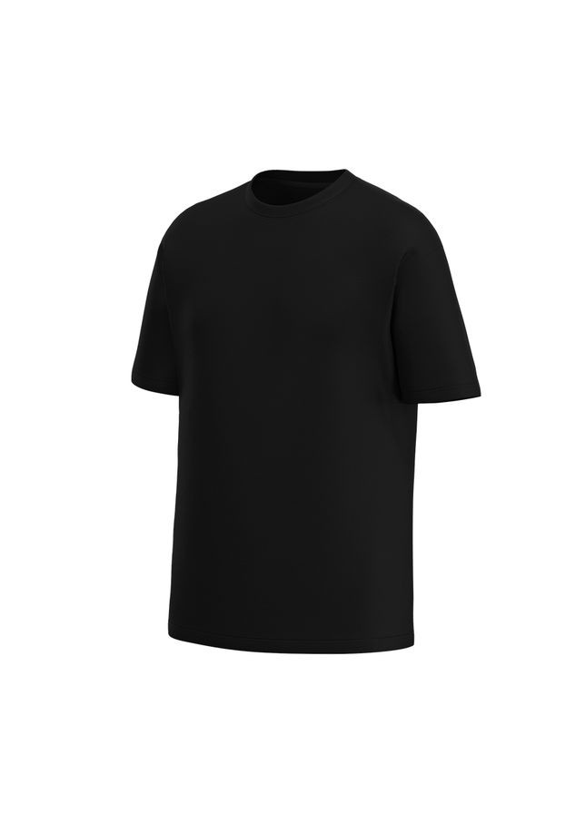 Футболка, чорний MU900-01 MAN's SET Oversize fit U-neck (366575296)