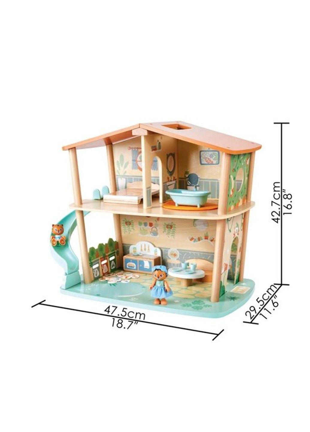 Ляльковий будинок Тигри в джунглях дерев'яний (E3412) Hape (331297594)