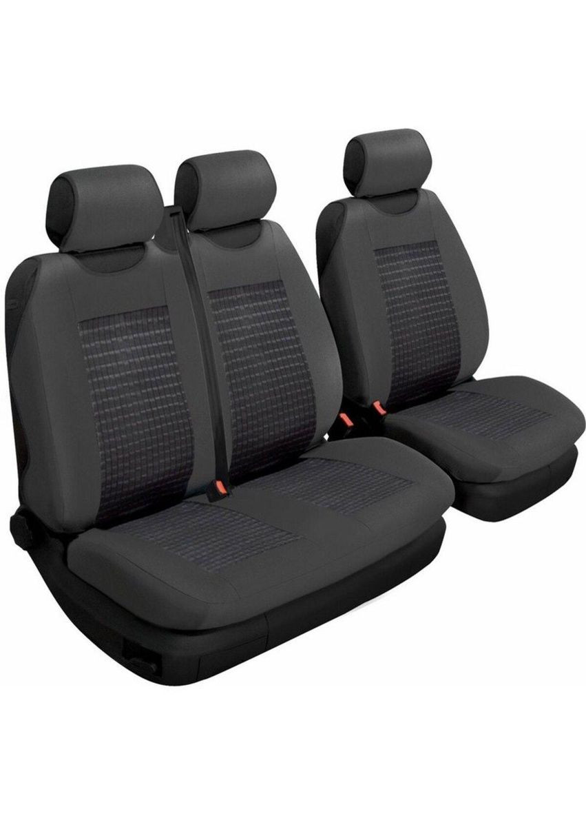 Чохли на сидіння універсальні Comfort чорні без підголівників (2+1 шт.) тип В Beltex (279554389)