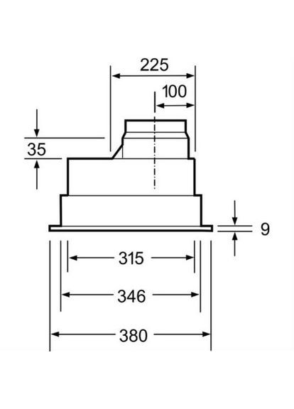 Витяжка DHL555BL Bosch (306732180)