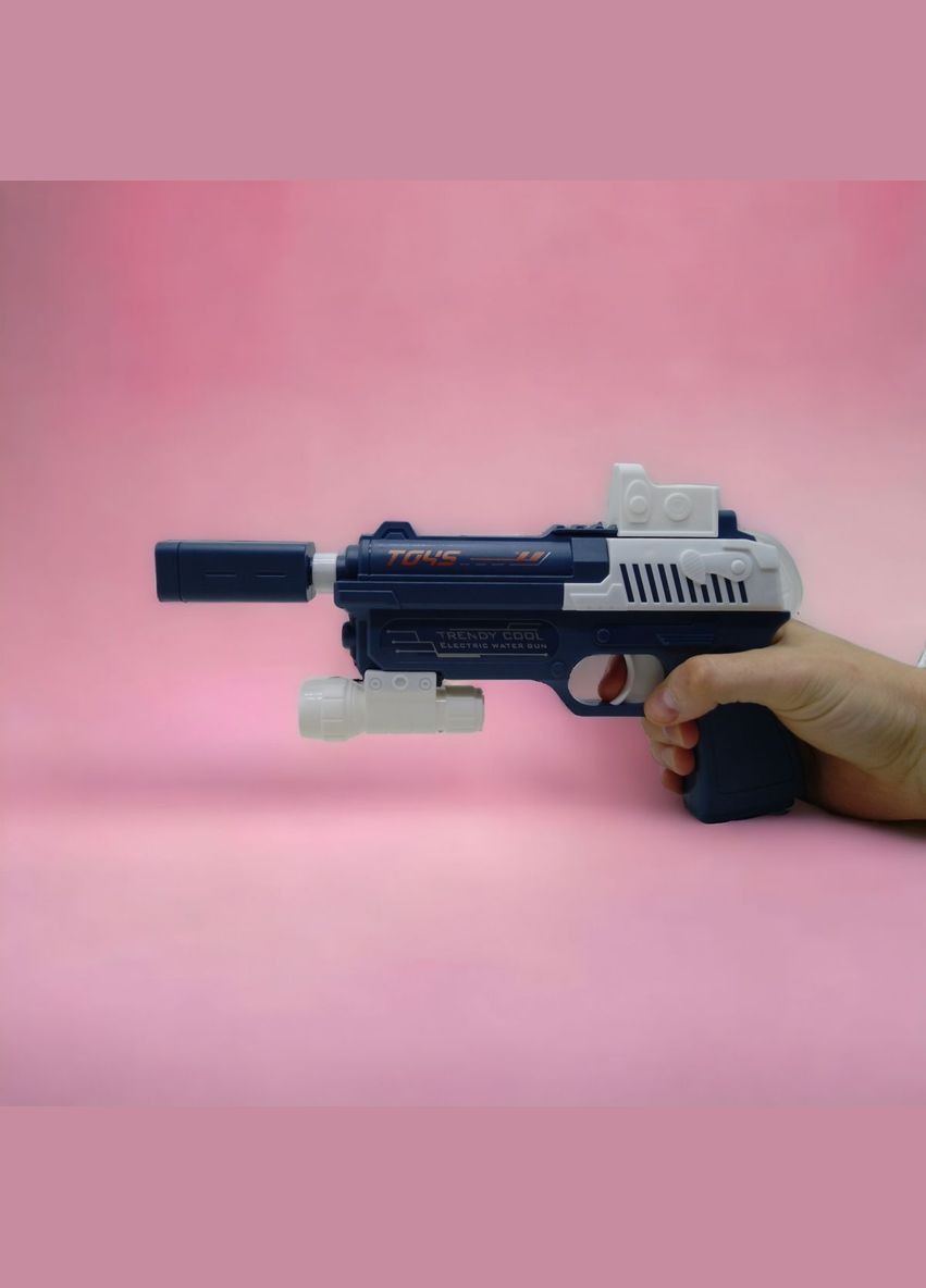 Водний пістолет із балоном, електричний (рожевий) MIC (294092074)