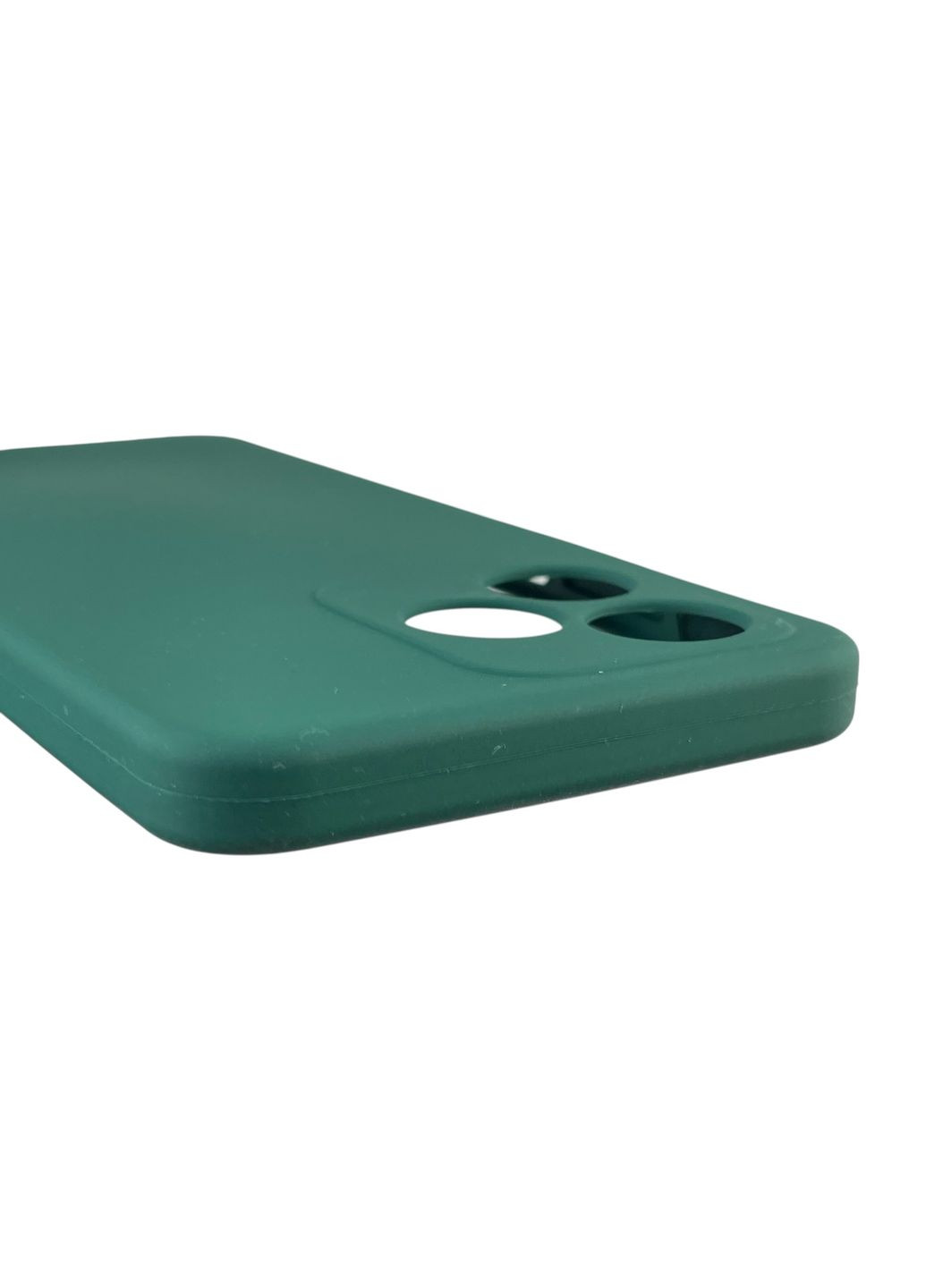 Чехол для C53 силиконовый с микрофиброй нескользящий на реалми с53 зеленый Realme (366388426)