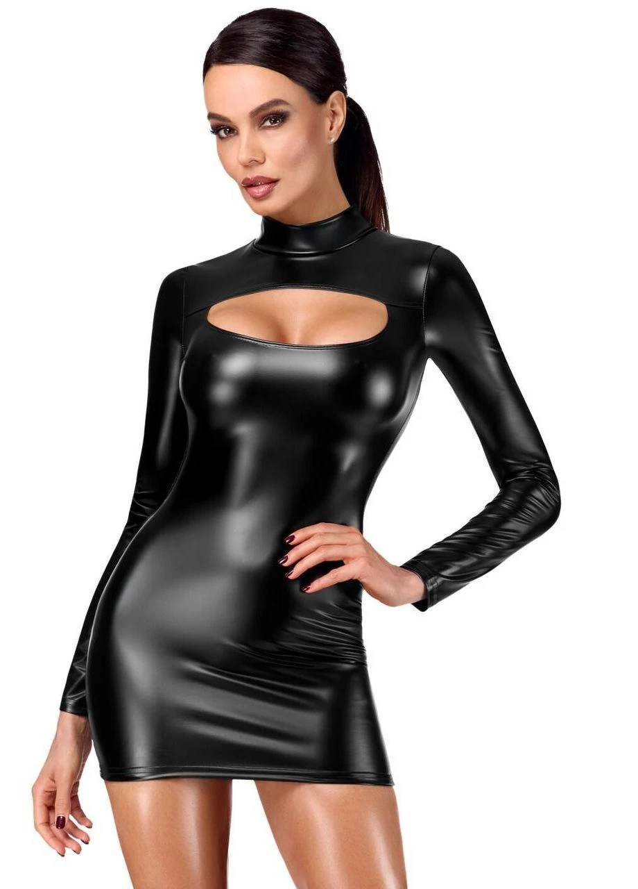 Комбинированный демисезонный платье noir handmade f366 vixen cut-out bodycon dress m (мятая упаковка!!!) No Brand