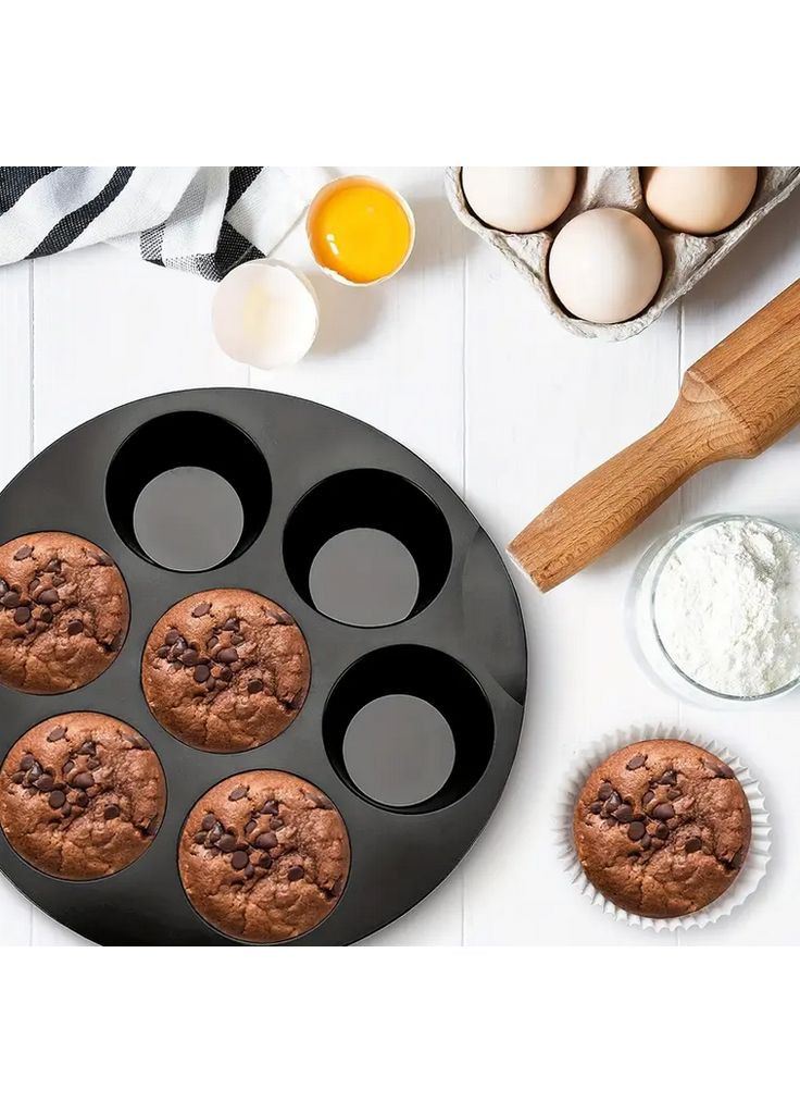 Силіконова форма для випічки та закусок в аерогрилі Мафіни TYQ-15.5 15.5 см No Brand (368785955)