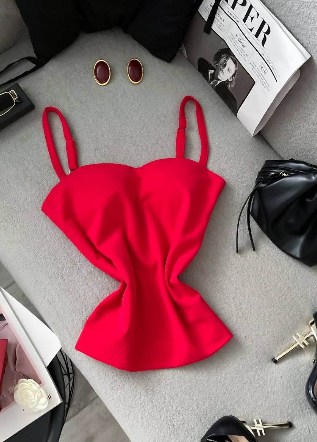 Майка на регулируемых бретелях Allthings — 344448207