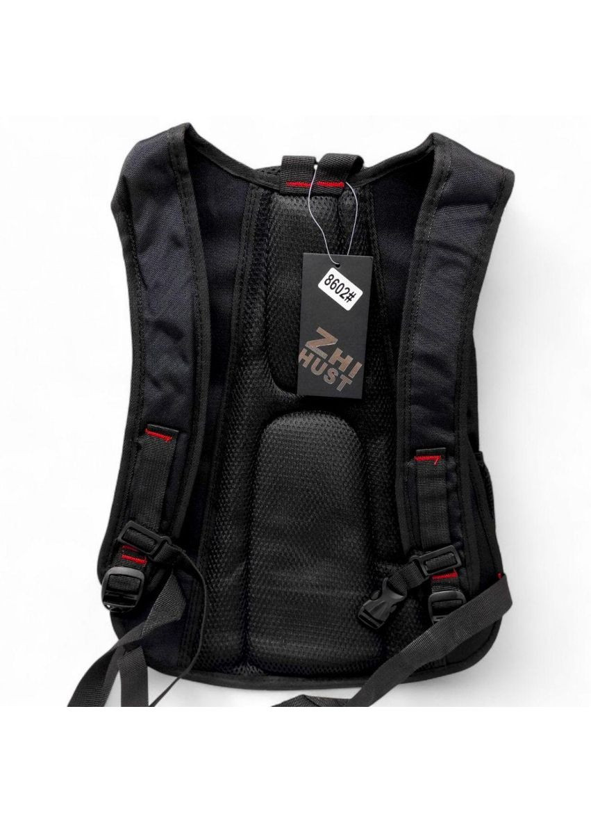 Рюкзак шкільний, 30х43х15 см (ЧОРНИЙ З ЧЕРВОНИМ) (C72797) MIC (362435029)