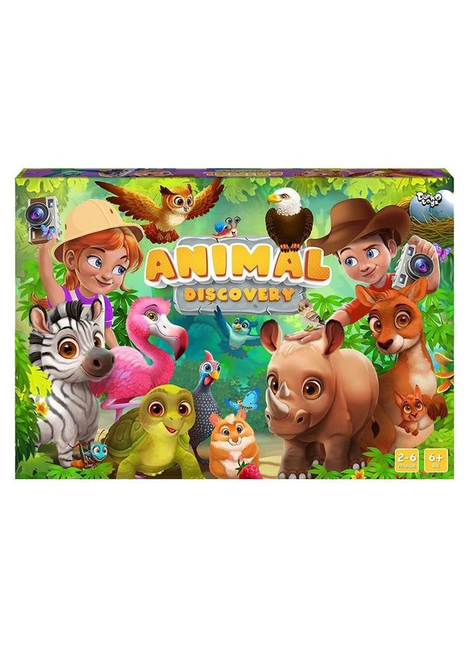 Настільна гра "Animal Discovery" (укр) Dankotoys (290251896)