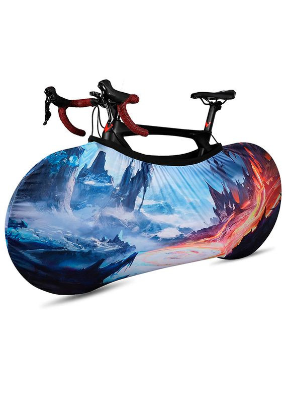 Чехол для велосипеда 0719219 Ice and fire M West Biking (326807044)