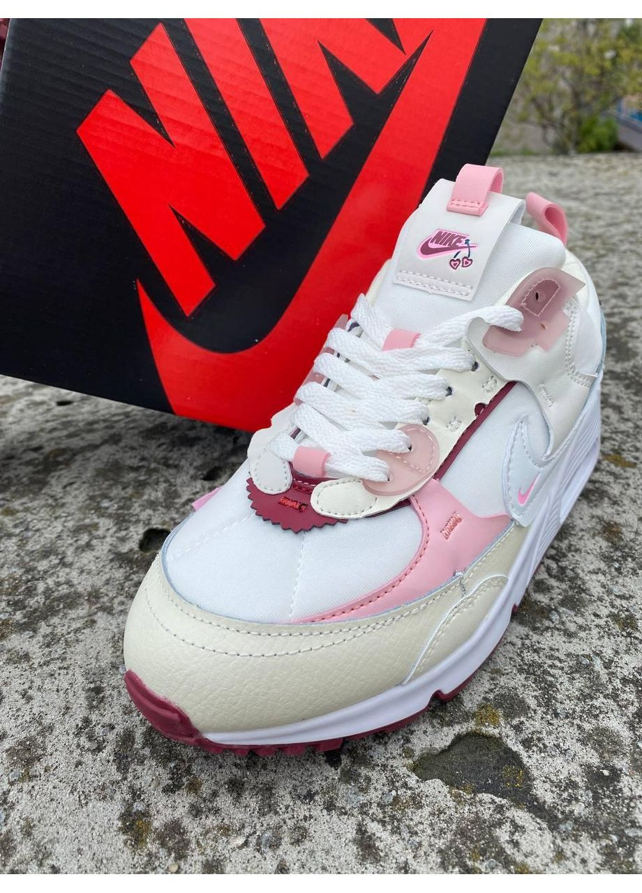 КРОСІВКИ ЖІНОЧІ NIKE AIR MAX 90 FUTURA VALENTINES DAY FD4615-111 НАЙК АІР МАКС 90 No Brand бежеві демісезони (367177802)
