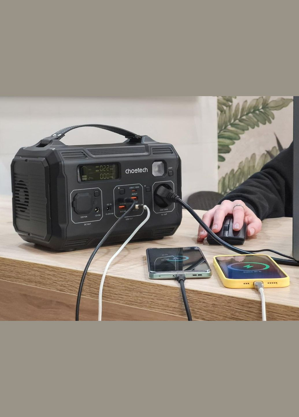 Портативна зарядна станція 300W CHOETECH (293346265)