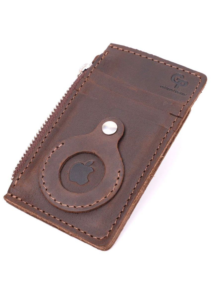 Оригінальний картхолдер з утримувачем для Apple AirTag з натуральної шкіри 11627 Grande Pelle (331907125)