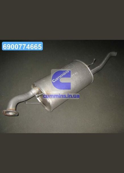 Глушитель задн. CHEVROLET AVEO (пр-во) 05.60 Polmostrow (366210314)