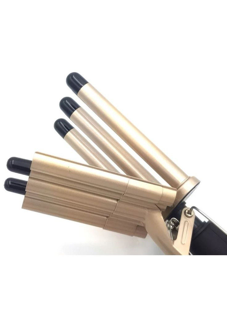 Плойка для завивки волос 5 волн керамическое покрытие 45 Вт (2390000039) Gemei GM-2933 (344465680)