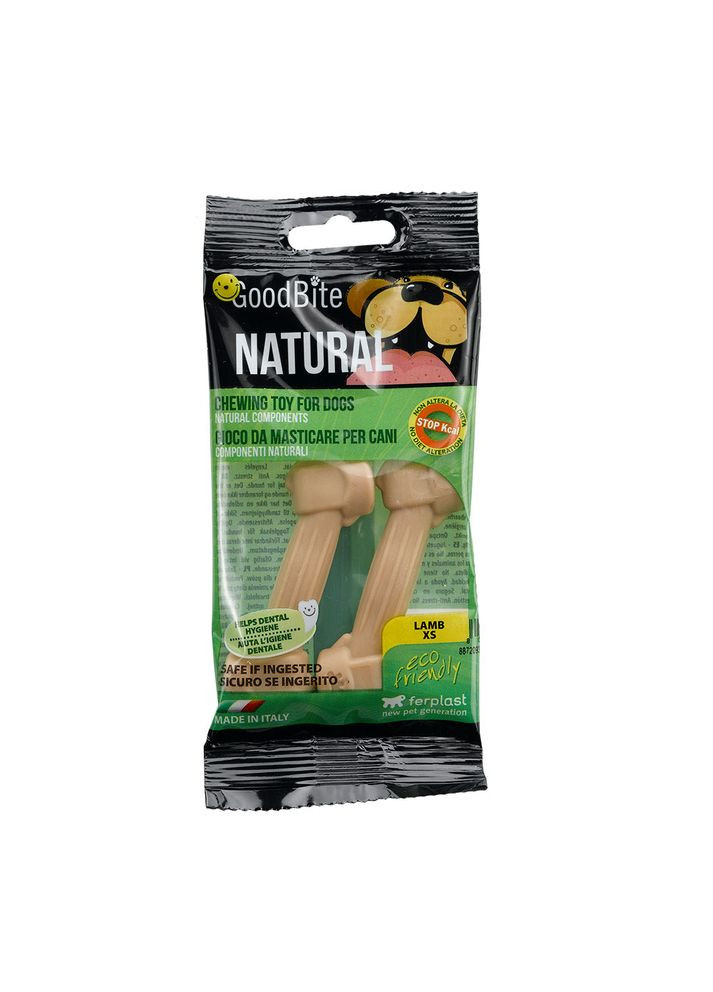 GOODB NAT BAG LAMB XS 15g x2 Жевательная игрушка для собак, маис Ferplast (335971890)