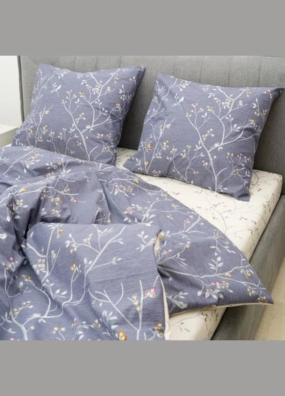 Комплект постільної білизни двоспальний ранфорс 25354 100% бавовна Viluta (334303244)