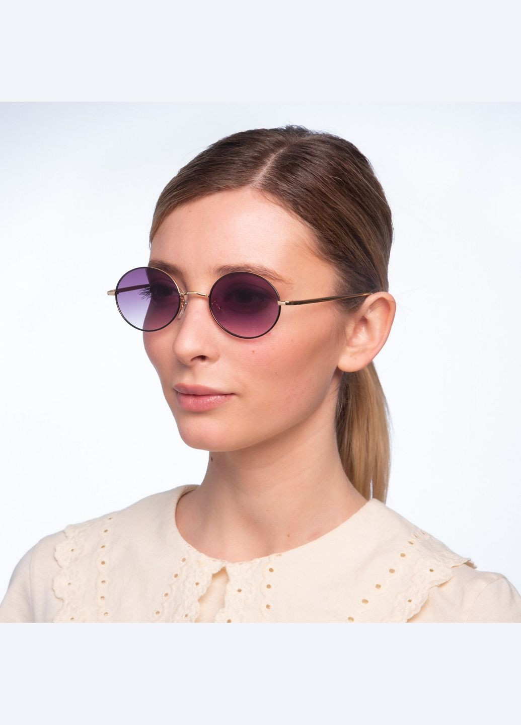 Солнцезащитные очки Эллипсы женские LuckyLOOK 875-129 (289360844)