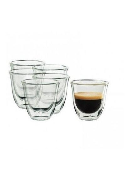 Набір склянок DLSC300 ESPRESSO (6 шт) 60 ML Delonghi (370641524)