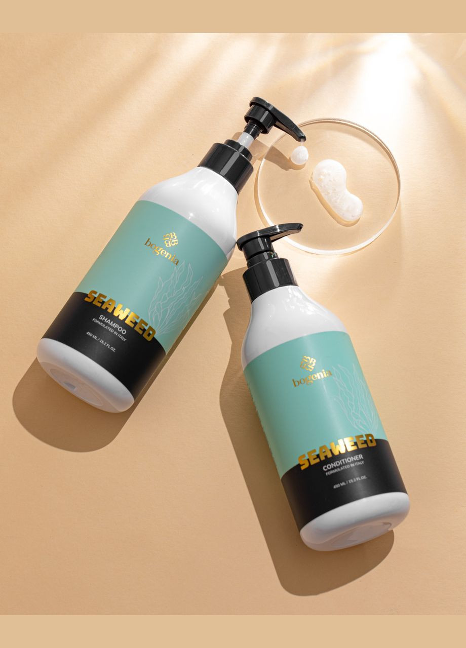 Кондиціонер для зміцнення волосся "Seaweed Conditioner" 450 мл Bogenia (313262544)