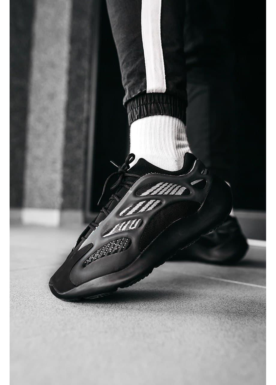 КРОСІВКИ ЖІНОЧІ ADIDAS YEEZY BOOST 700 V3 BLACK ALVAH АДІДАС ІЗІ БУСТ No Brand чорні демісезони (367169764)