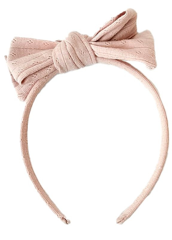 Ободок для волос бант пудра Miso (353846222)