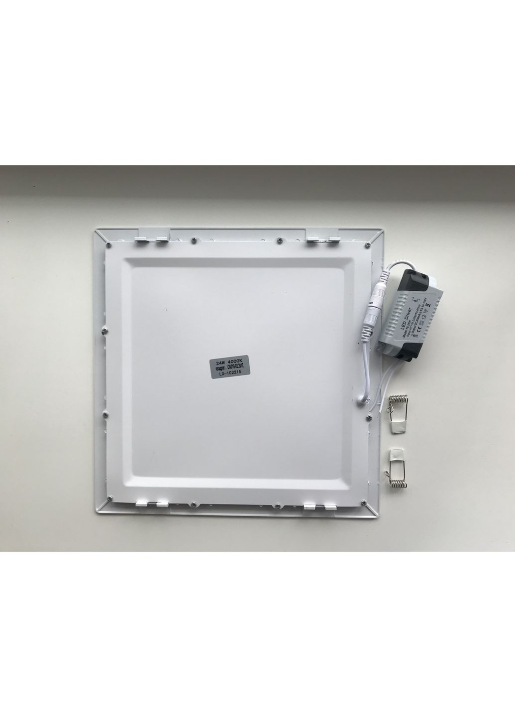 Светильник светодиодный встроенный врезной 6W 6Вт белый свет 4000К квадрат LEDStar (369369467)