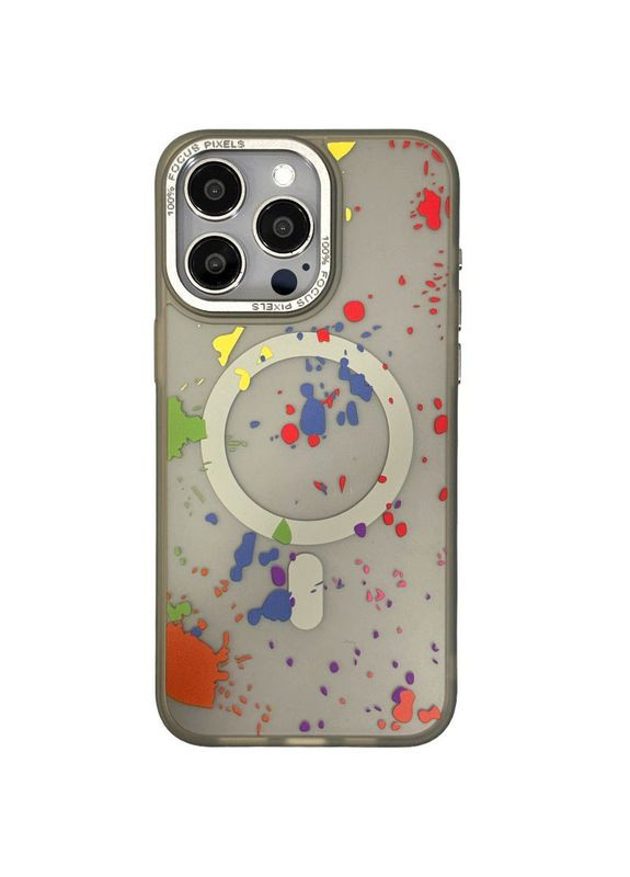 Чохол на Samsung Galaxy S24 Ultra / для самсунг галаксі С24 ультра з функцією магсейф MagSafe Titanium grey Epik (360631327)