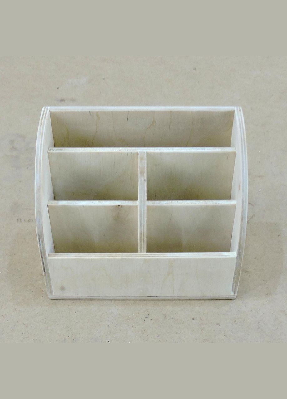 Органайзер для пультов из дерева Стамбул бланже (ОПД-000101) No Brand (328414790)