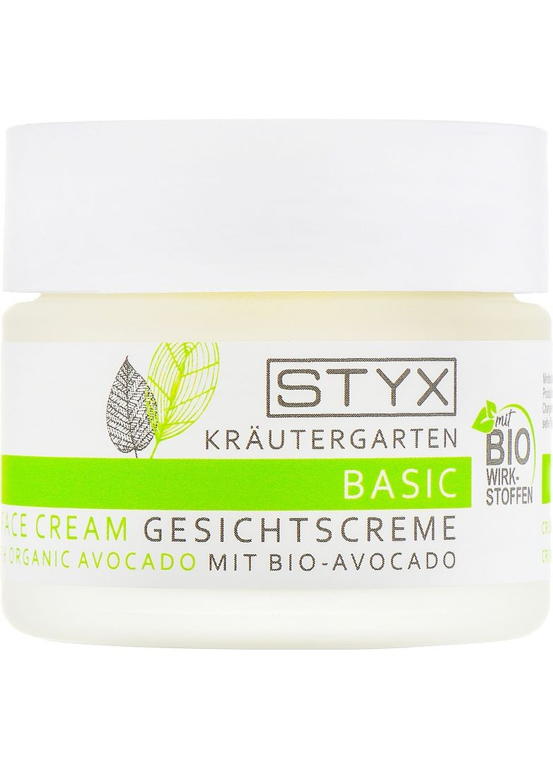 Крем для нормальної шкіри "Авокадо" Basic Mit Bio-Avocado 50ml (571285-11769) STYX Naturcosmetic (368645457)