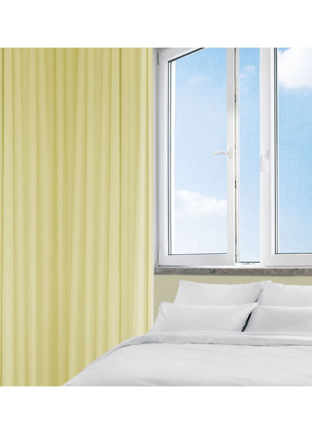 Антимоскітна сітка для вікон 130х150 см 2 шт білий Livarno home (366349221)