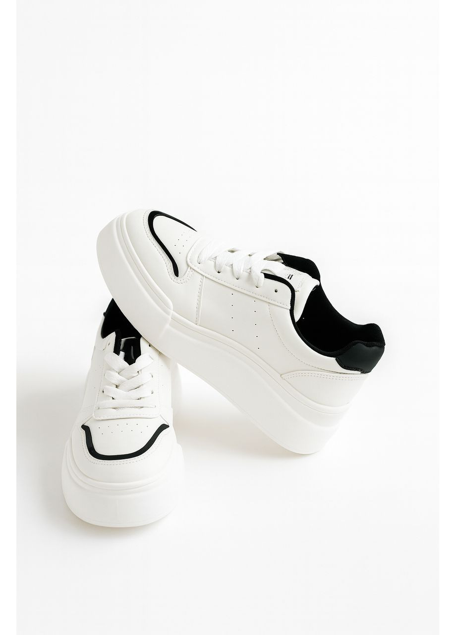 Білі стильні жіночі кеди у білому кольорі MATTE