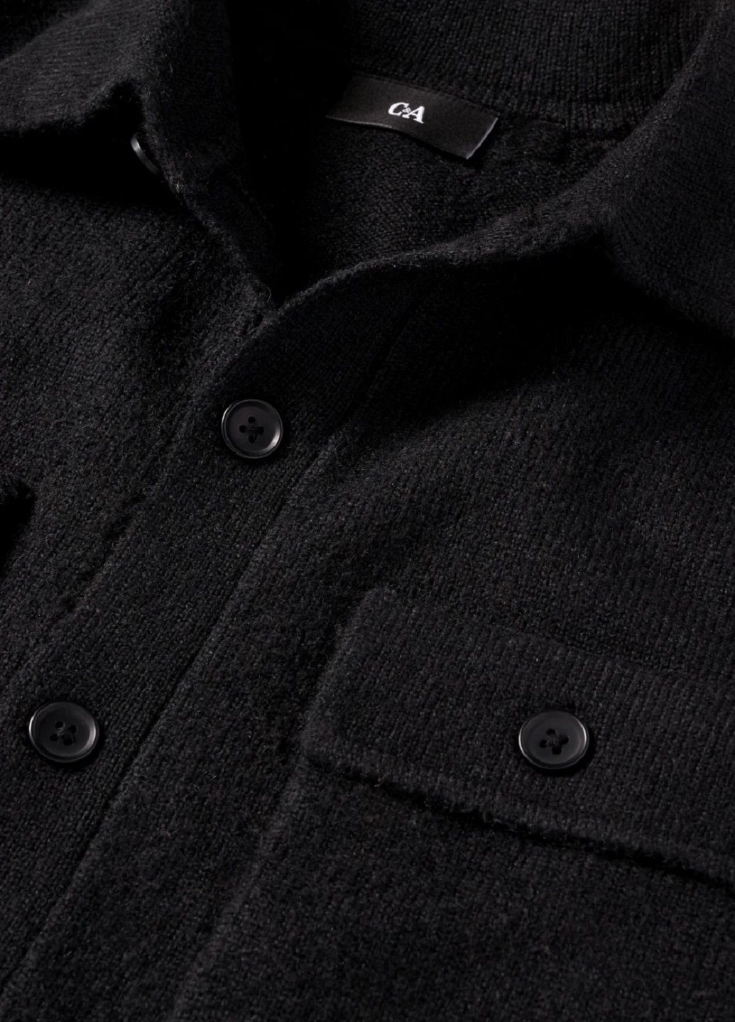 Черный демисезонный кардиган C&A