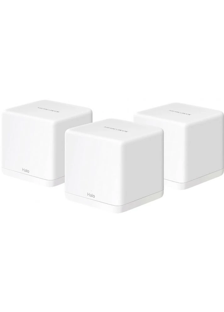 Система Mesh HALO H30G (комплект: 3шт.) (AC1300, 2xGE LAN/WAN MESH) (код 129960) Mercusys (393117210)