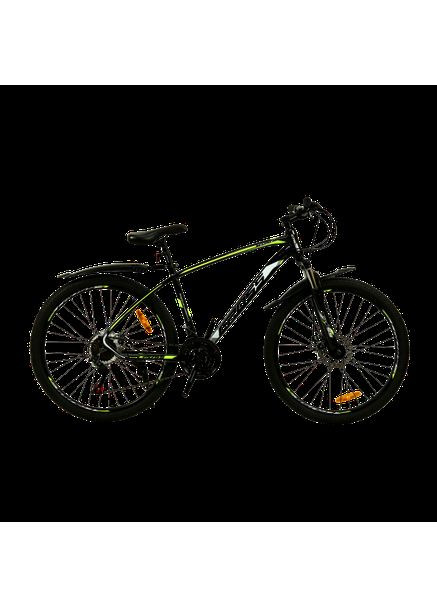 Велосипед Tracker 29" 18" Чорний-Жовтий Cross (370788710)