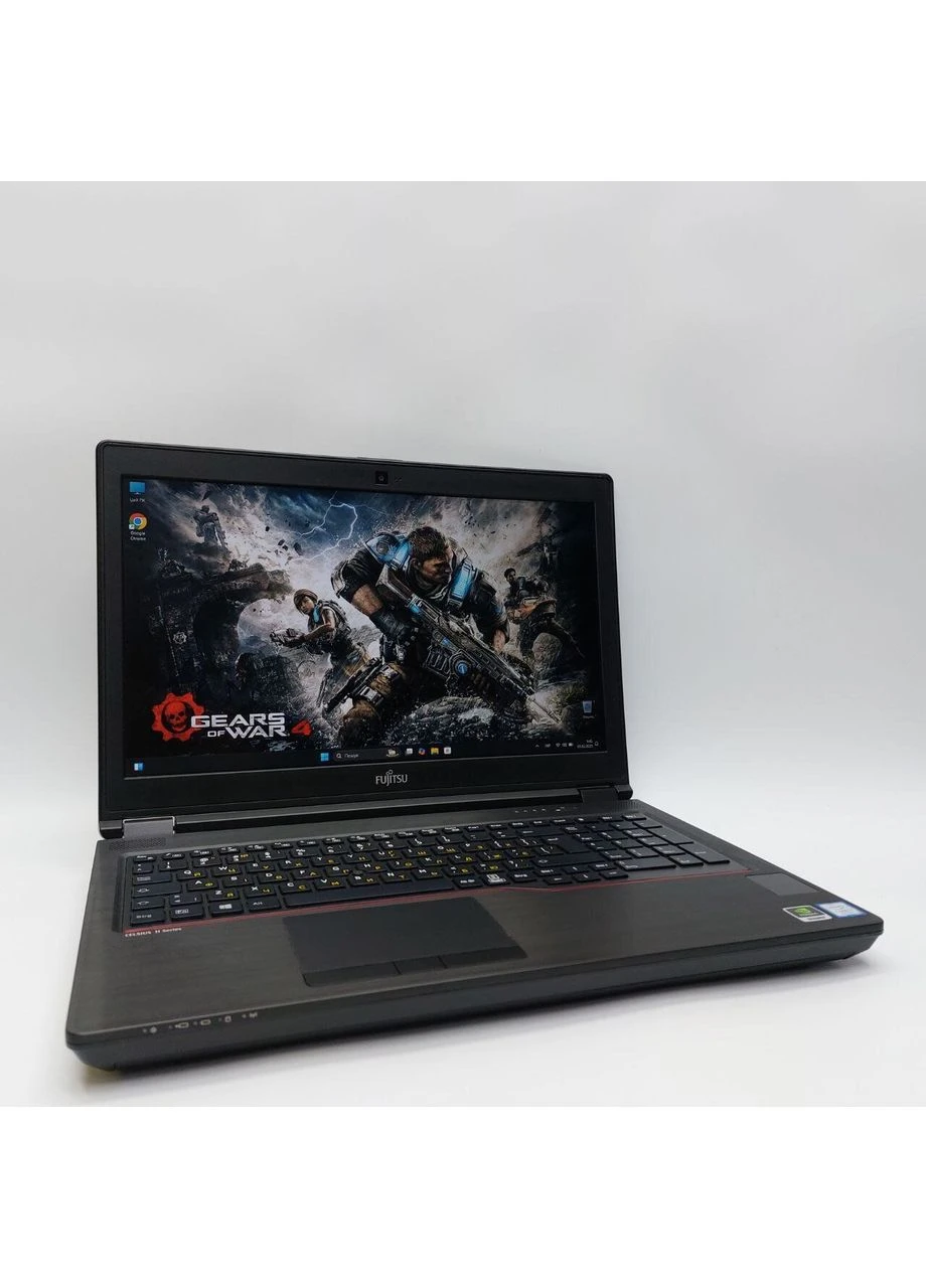 Мобільна робоча станція Celsius H780 / 15.6" (1920x1080) IPS / Intel Core i7-8750H (6 (12) ядер по 2.2 - 4.1 GHz) / 32 GB DDR4 Fujitsu (379294484)