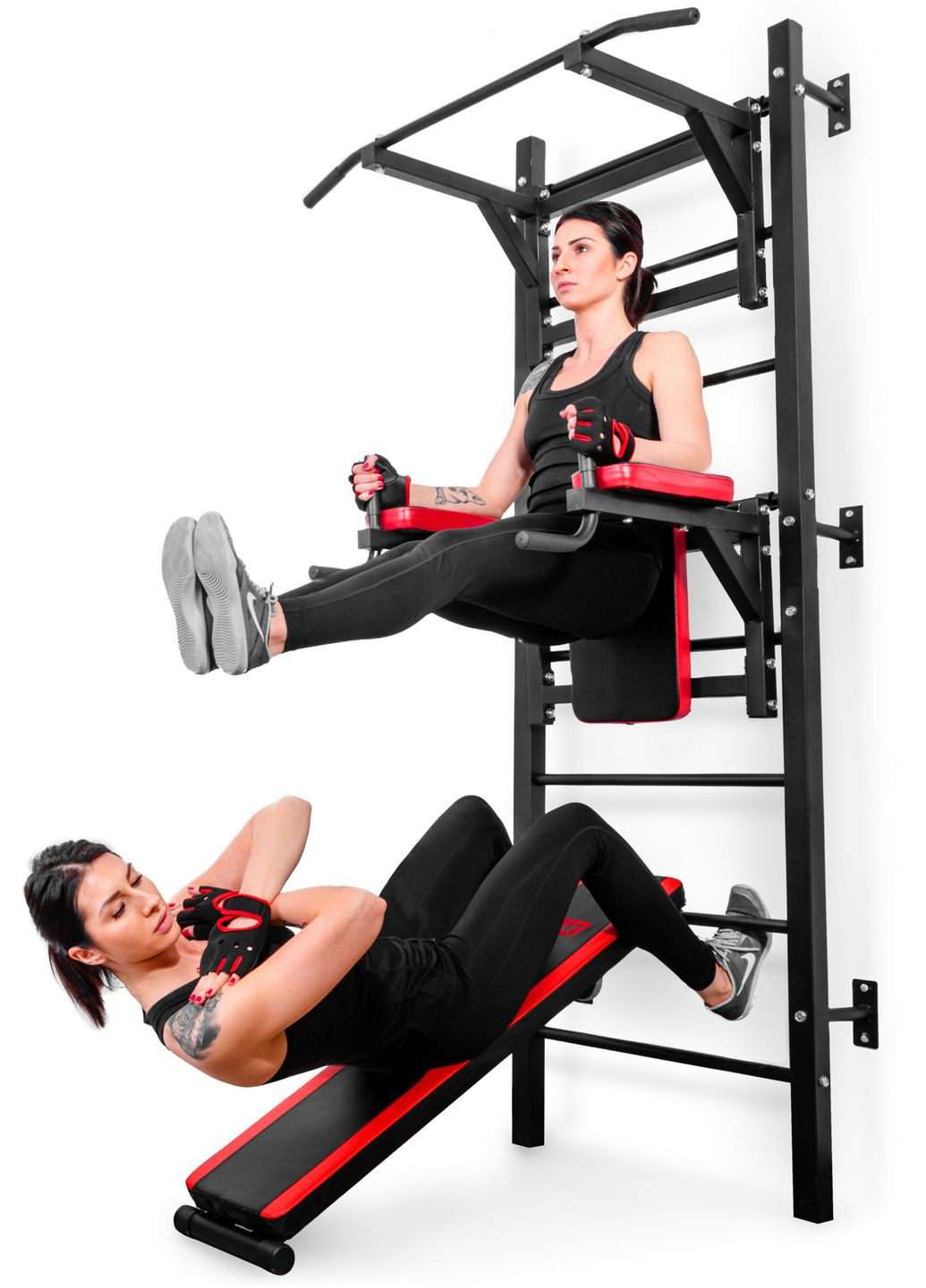 Силова станція зі шведською стінкою HS-1008K Hop-Sport (301865768)