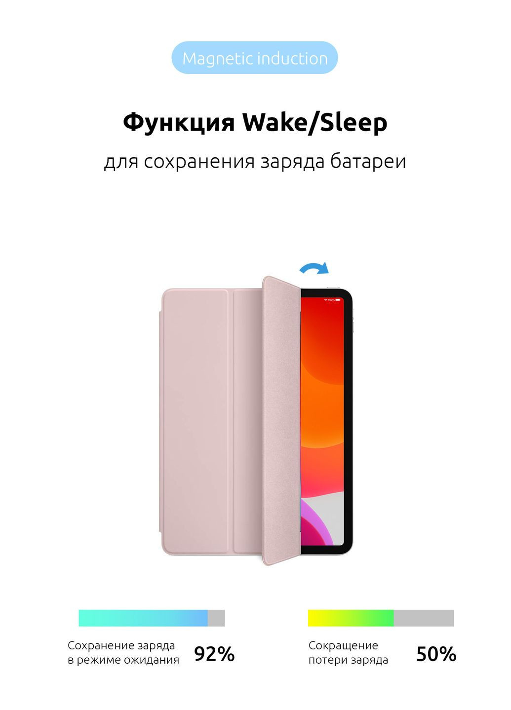 Чехолкнижка Smart Case для iPad Pro 12.9 2022/2021/2020 (ARM56628) ArmorStandart (260339455)