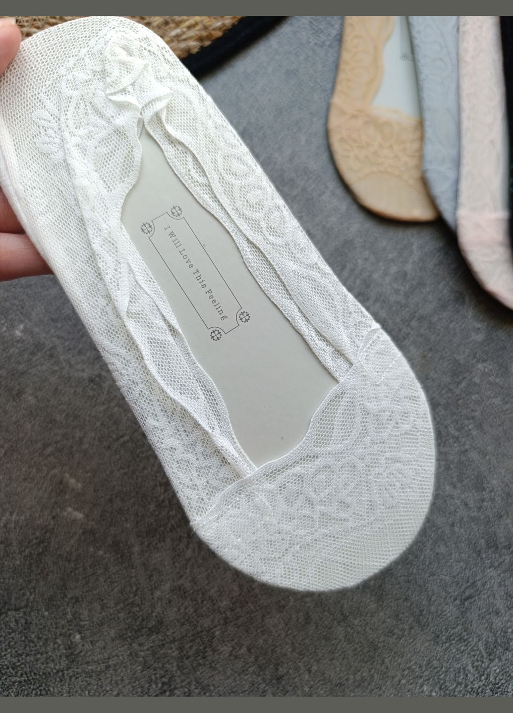 Белые 1 пара подследников Корона (346241292)