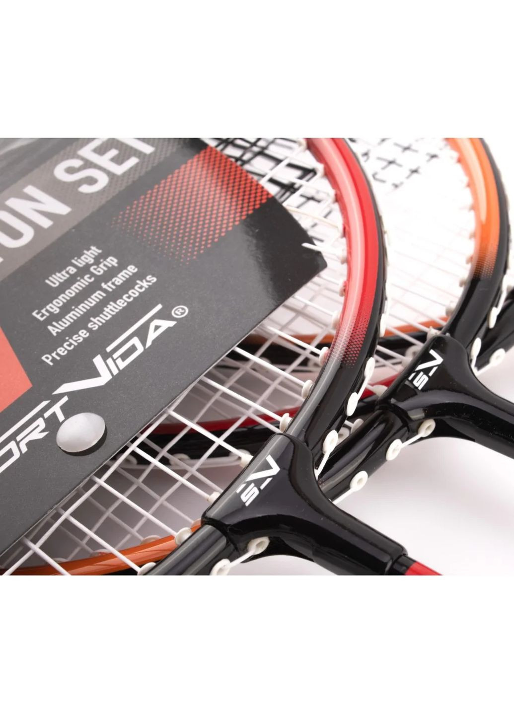 Набор для бадминтона Pro 2 шт ракетки + волан SV-SE0002 SportVida (357132998)
