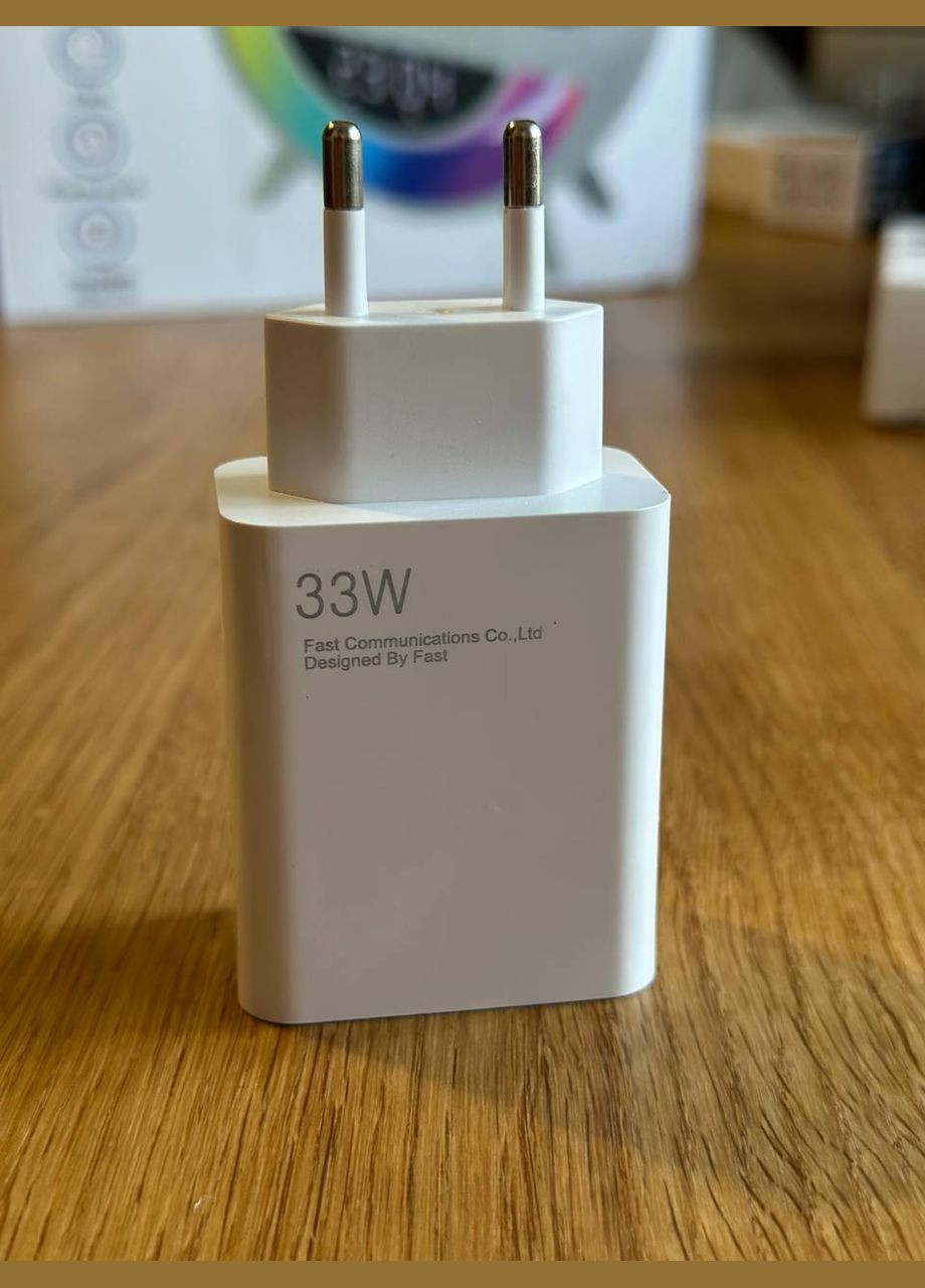 Блок живлення (Адаптер) для Mi Power 33 Вт з підтримкою швидкої зарядки Xiaomi (346483899)
