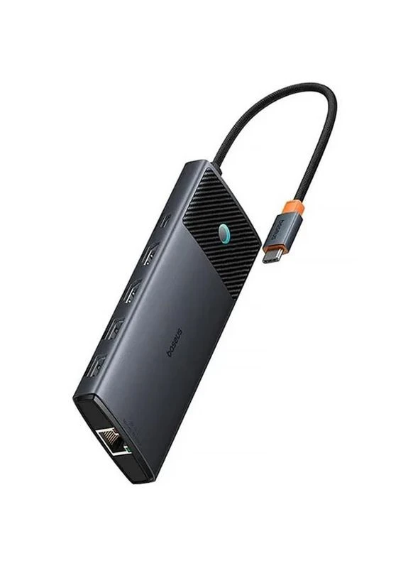 Переходник HUB Metal Gleam II OS 10in1 Dual Display (B00061800123-01) Baseus (388526423)