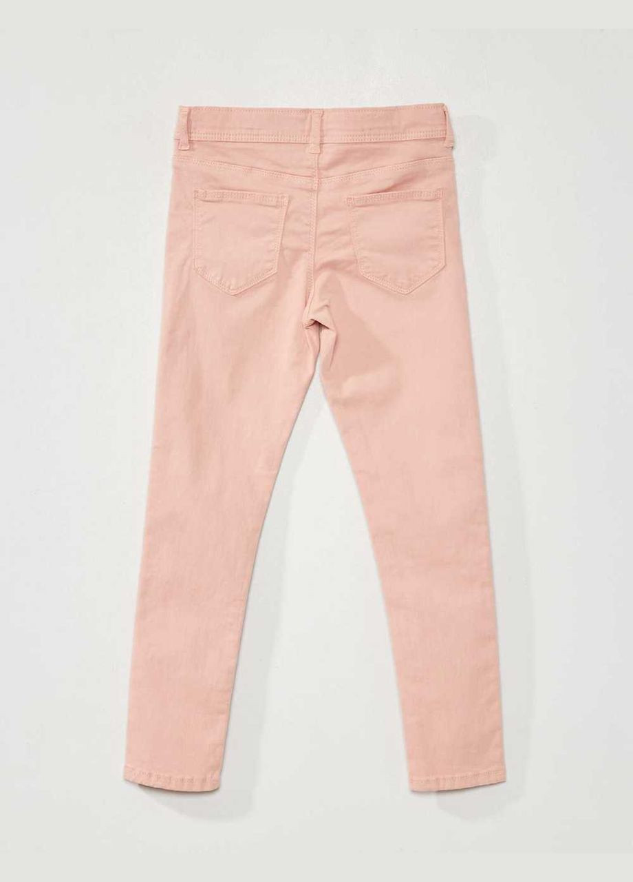 Светло-розовые джинсы skinny лето,светло-розовый, Kiabi