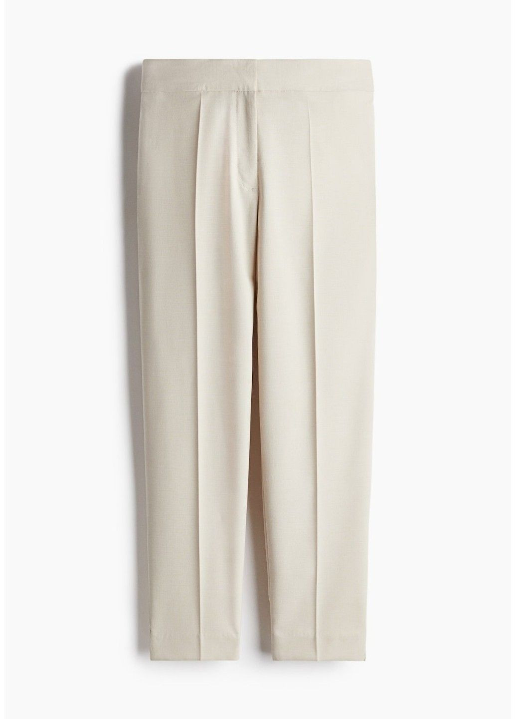 Жіночі звужені штани до щиколотки Н&М (58146) XS Світло-бежеві H&M (322375822)