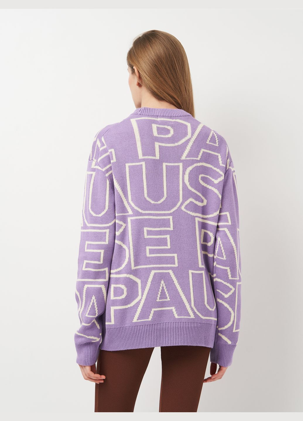 Фиолетовый демисезонный свитер H&M