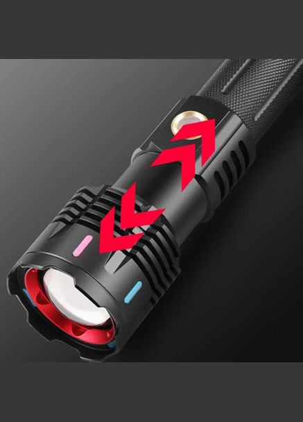 Фонарь X-BALOG FLUORESCENCE G671/G25 PM30-TG, Сверхмощный фонарик, Яркий фонарик, Качественный фонарик Bailong (369562020)