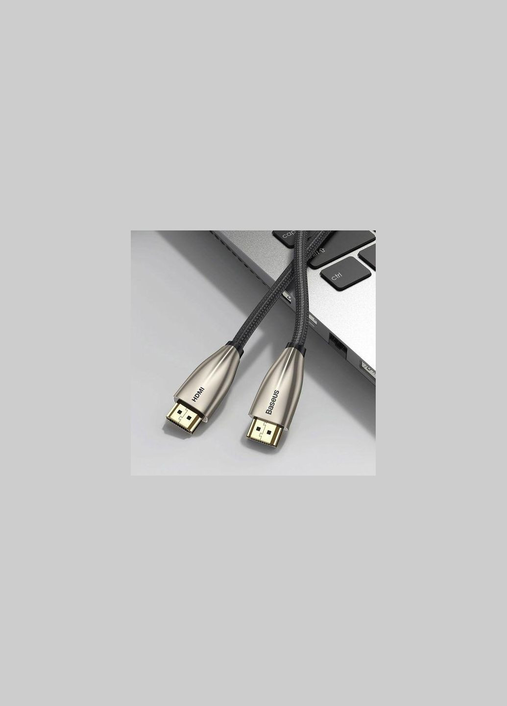 Кабель Horizontal 4K HDMI Male To 4K HDMI Male Adapter Cable 2m CADSPB01 Baseus (279827191)