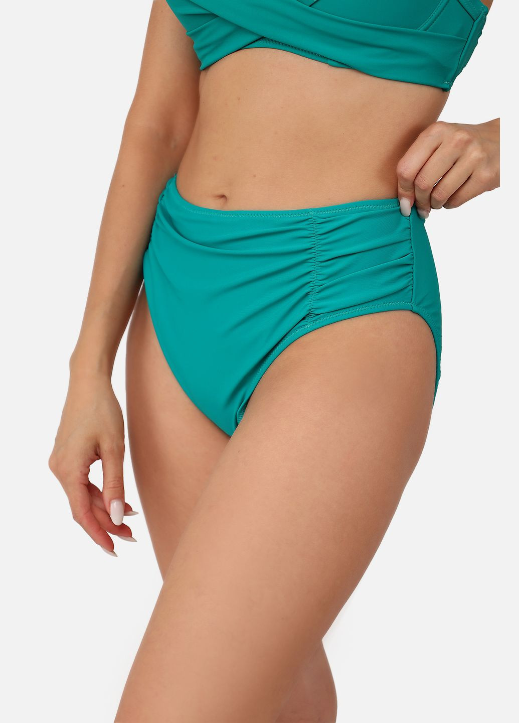 Зеленый летний плавки женские цвет зеленый цб-00273038 Julla